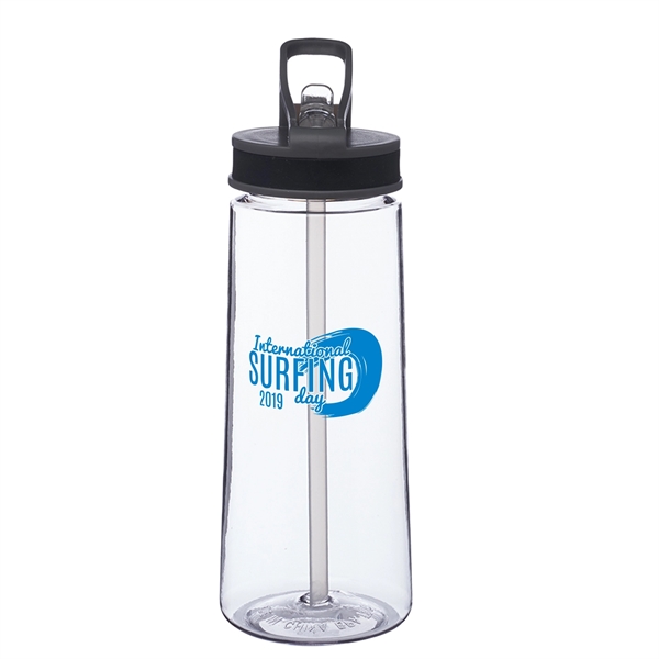 22-ounce Tritan sports bottle with spill-proof lid, handle and reusable straw.... from ASI 62088 IDProductsource
