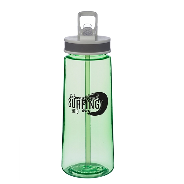 22-ounce Tritan sports bottle with spill-proof lid, handle and reusable straw.... from ASI 62088 IDProductsource