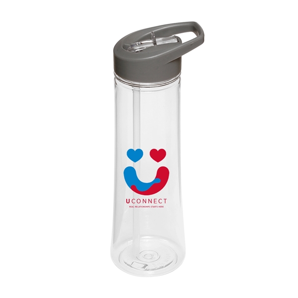 9.75" x 8" 22-ounce Tritan water bottle with drinking spout and... from ASI 62088 IDProductsource
