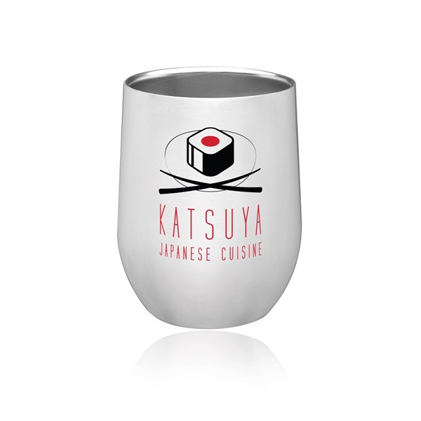 4.5" x 3.11" x 2.75" 11-ounce stainless steel double-wall vacuum insulated... from ASI 62088 IDProductsource