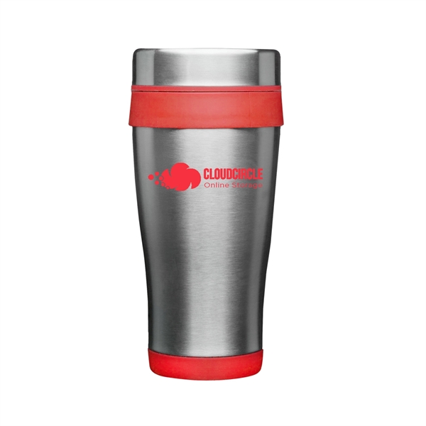 3.25" x 7" 20 ounce Grab-N-Go insulated stainless steel travel mug... from ASI 62088 IDProductsource