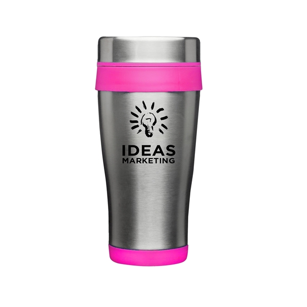 3.25" x 7" 20 ounce Grab-N-Go insulated stainless steel travel mug... from ASI 62088 IDProductsource