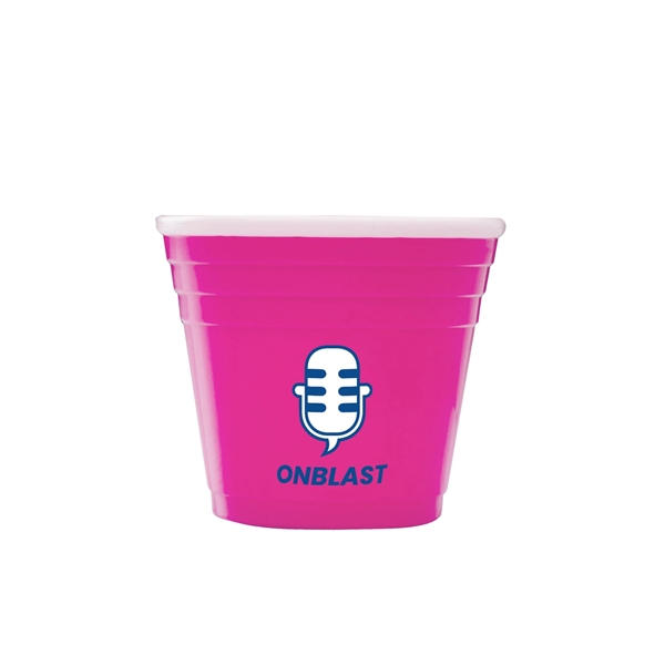 2.25" x 2.25" x 1.5" 2-ounce plastic Solo-style mini bomb shot... from ASI 62088 IDProductsource