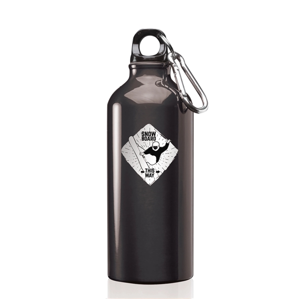 8" x 3" 20-ounce aluminum water bottle with twist on lid... from ASI 62088 IDProductsource