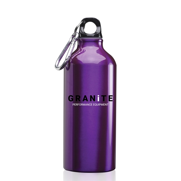 8" x 3" 20-ounce aluminum water bottle with twist on lid... from ASI 62088 IDProductsource