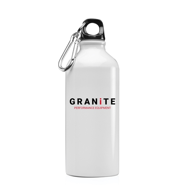 8" x 3" 20-ounce aluminum water bottle with twist on lid... from ASI 62088 IDProductsource