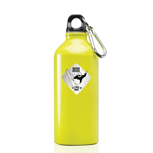 8" x 3" 20-ounce aluminum water bottle with twist on lid... from ASI 62088 IDProductsource