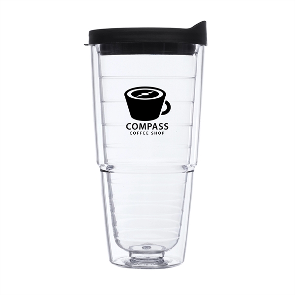 24-ounce Comet double wall insulated acrylic tumbler and straw with four... from ASI 62088 IDProductsource