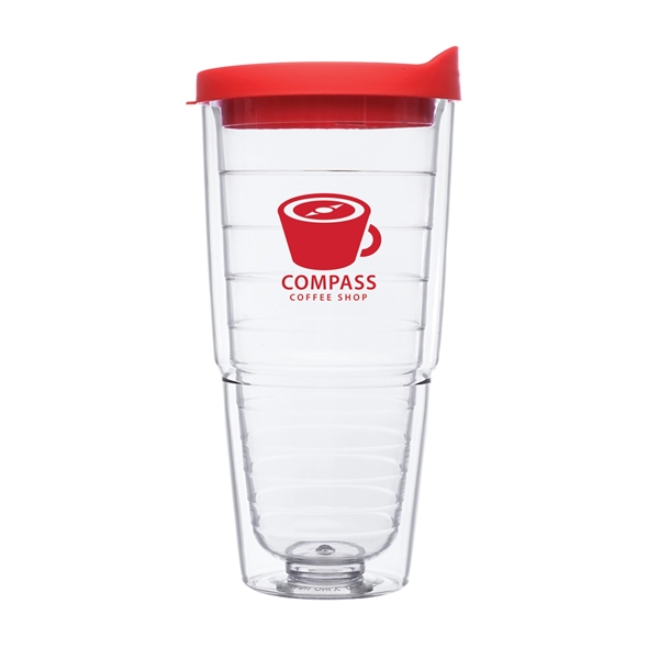 24-ounce Comet double wall insulated acrylic tumbler and straw with four... from ASI 62088 IDProductsource