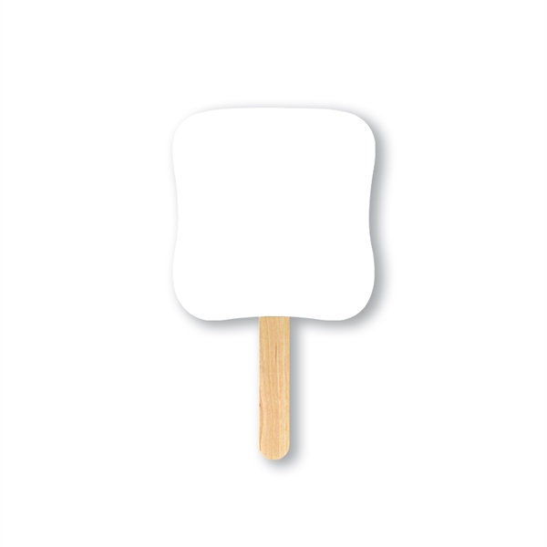 Full color digital palm shape mini hand fan 1 Sided Imprint.... from ASI 93520 Ventura Inc