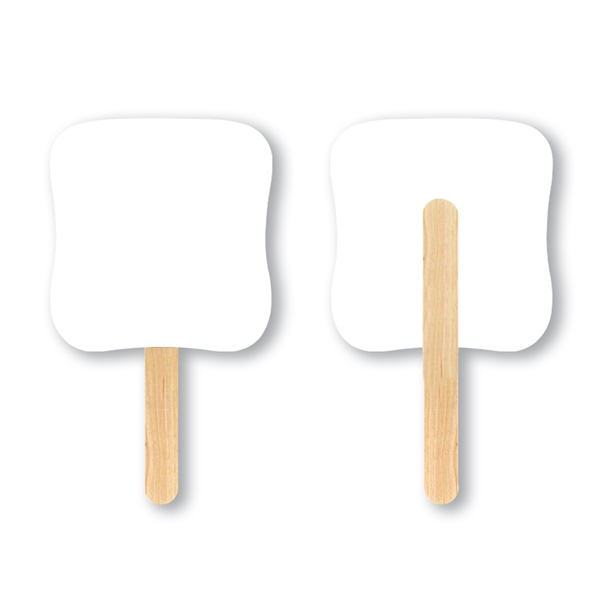 Full color digital palm shape mini hand fan 2 Sided Imprint.... from ASI 93520 Ventura Inc