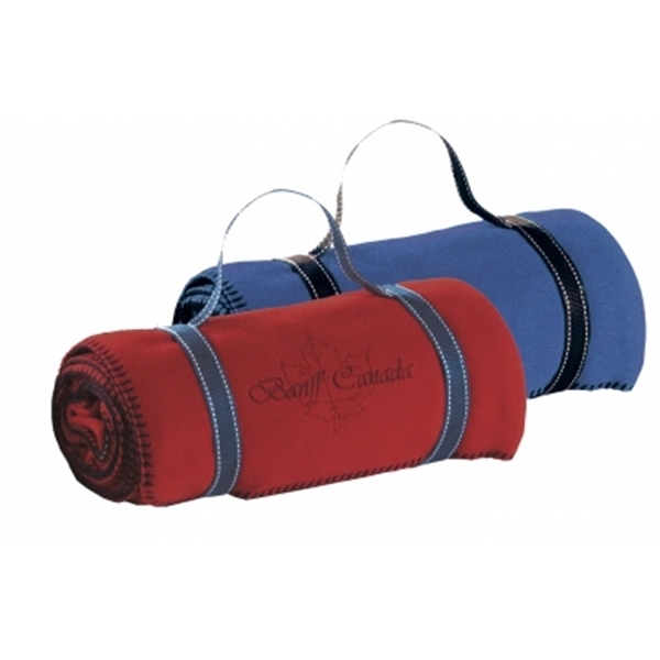 Nylon hand carry straps with contrasting stitch detail and Hook &... from ASI 73520 Neet Feet / Kanata Blanket