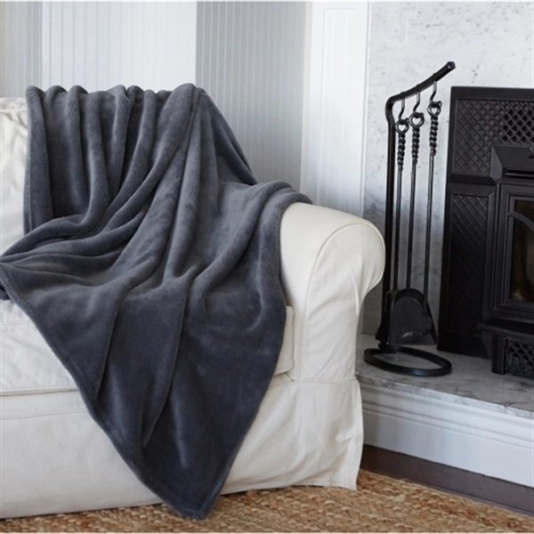 Soft and warm 60" x 70" blanket, 100% polyester.... from ASI 73520 Neet Feet / Kanata Blanket