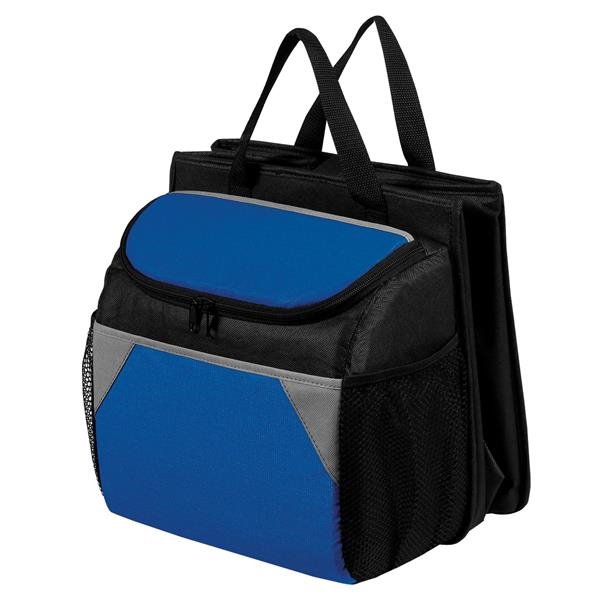 12-pack cooler that holds up to 16 cans within a heavily... from ASI 46420 Continental Mkting Svc Inc / CMBags