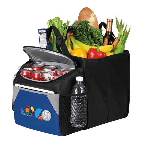 12-pack cooler that holds up to 16 cans within a heavily... from ASI 46420 Continental Mkting Svc Inc / CMBags