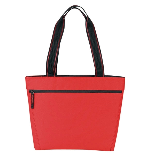 Two-Tone 12 Pack Cooler Tote. Made of poly 600 denier, Insulated,... from ASI 46420 Continental Mkting Svc Inc / CMBags