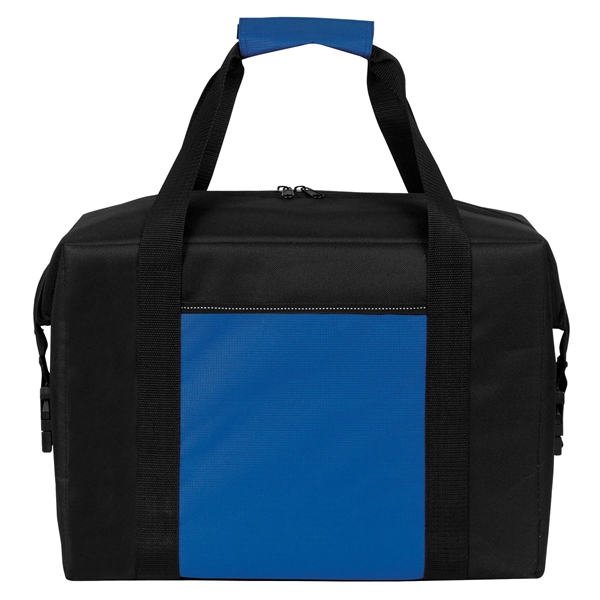 Large heat-sealed cooler that holds 36 cans and can expand to... from ASI 46420 Continental Mkting Svc Inc / CMBags