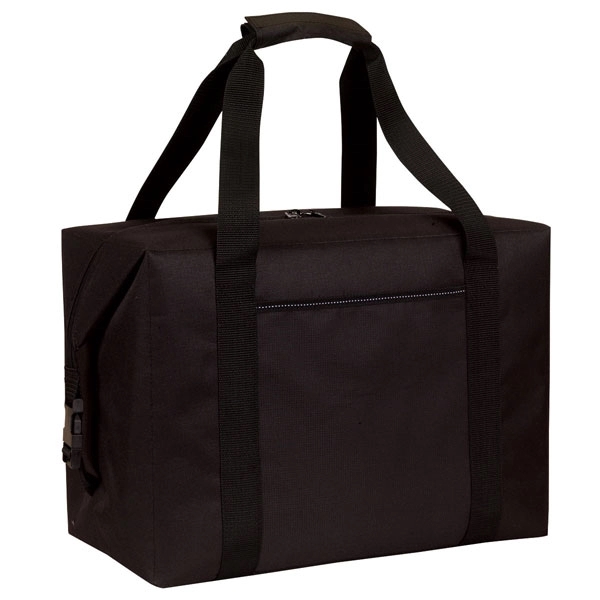 Large heat-sealed cooler that holds 36 cans and can expand to... from ASI 46420 Continental Mkting Svc Inc / CMBags