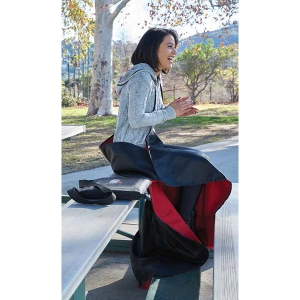 Quilted water resistant blanket/cushion with fun fabric designs.... from ASI 73520 Neet Feet / Kanata Blanket