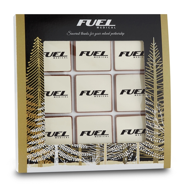 9 piece bite size Belgian chocolate gift set.... from ASI 71685 Midnite Snax®