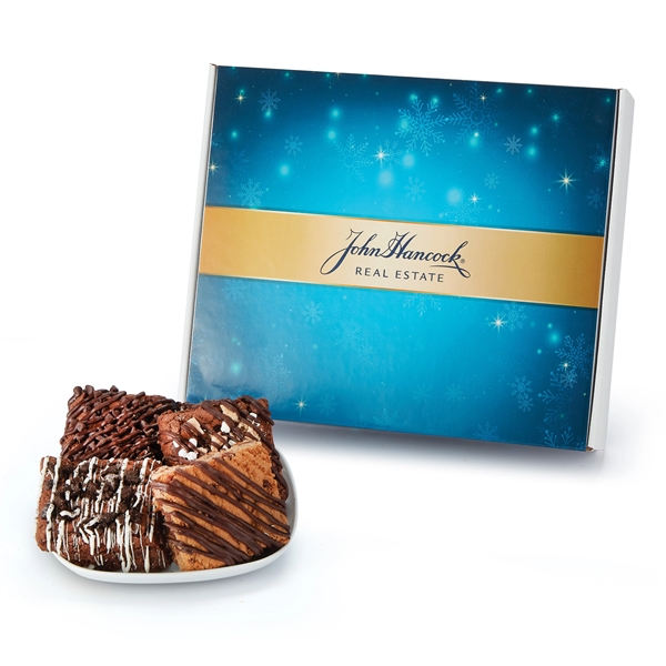 Mailer box of 18 assorted brownies.... from ASI 71685 Midnite Snax®