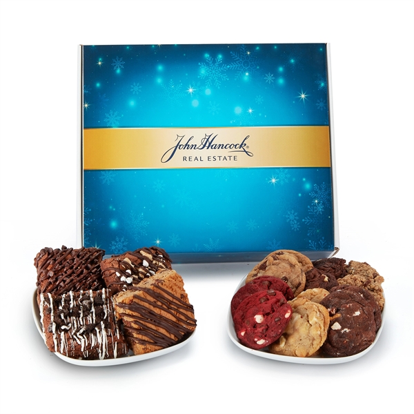 Mailer box of 30 assorted cookies and brownies.... from ASI 71685 Midnite Snax®