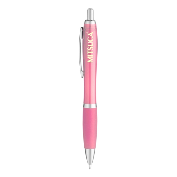 Translucent Curvy Ballpoint Pen... from ASI 31517 Admart Products / Admart Line