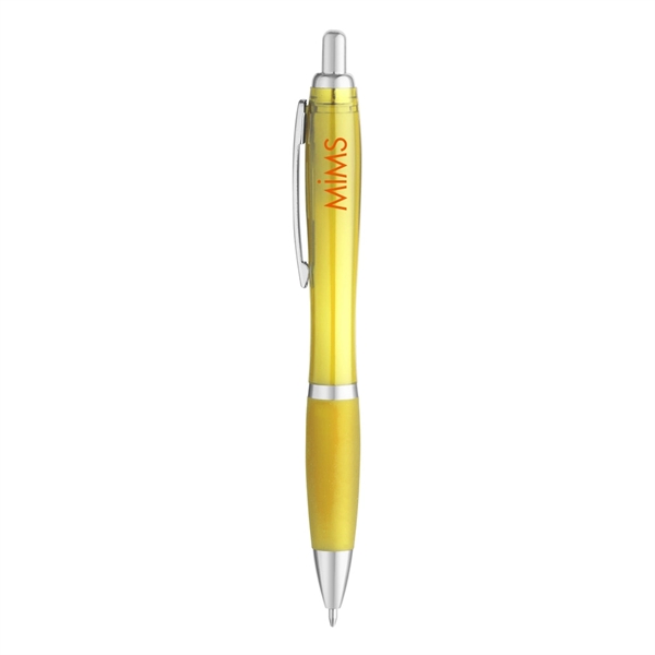 Translucent Curvy Ballpoint Pen... from ASI 31517 Admart Products / Admart Line