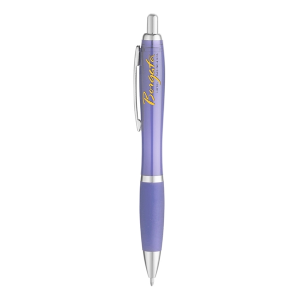 Translucent Curvy Ballpoint Pen... from ASI 31517 Admart Products / Admart Line