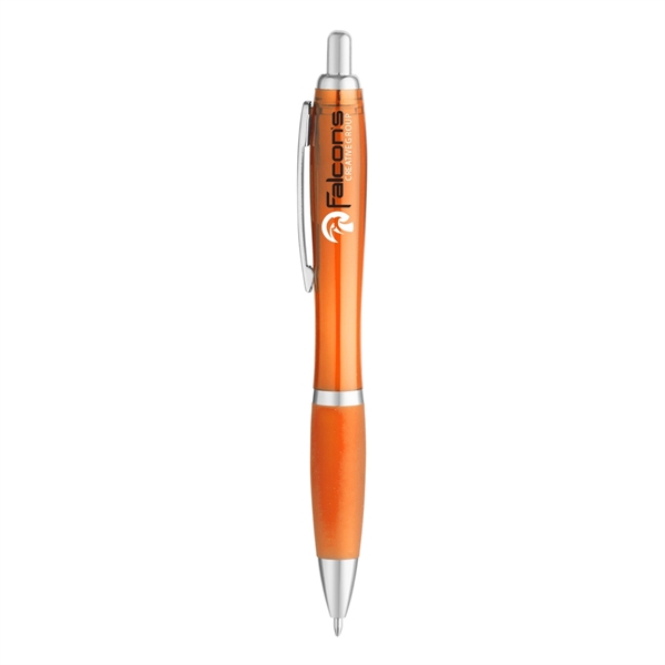 Translucent Curvy Ballpoint Pen... from ASI 31517 Admart Products / Admart Line