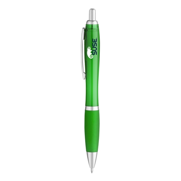 Translucent Curvy Ballpoint Pen... from ASI 31517 Admart Products / Admart Line