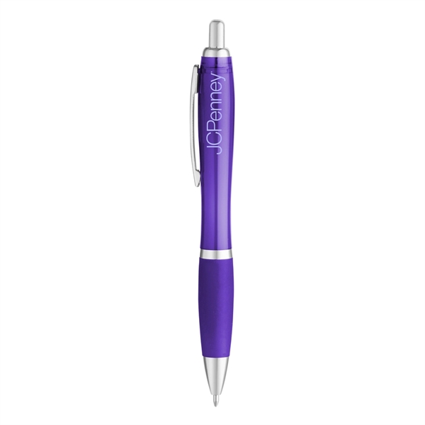 Translucent Curvy Ballpoint Pen... from ASI 31517 Admart Products / Admart Line