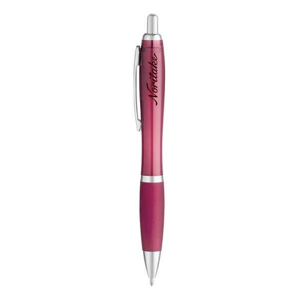 Translucent Curvy Ballpoint Pen... from ASI 31517 Admart Products / Admart Line