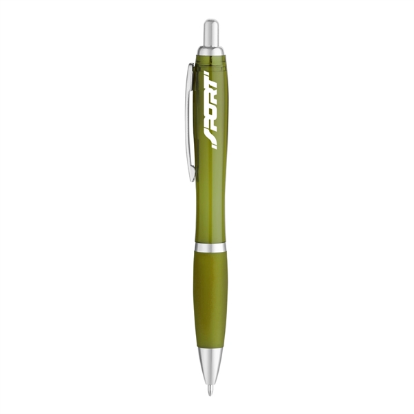 Translucent Curvy Ballpoint Pen... from ASI 31517 Admart Products / Admart Line