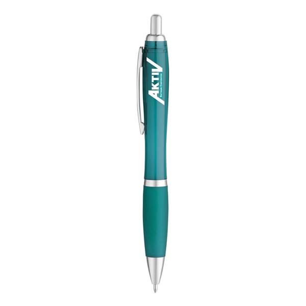 Translucent Curvy Ballpoint Pen... from ASI 31517 Admart Products / Admart Line
