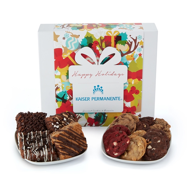 Gift box of 30 assorted cookies and brownies.... from ASI 71685 Midnite Snax®