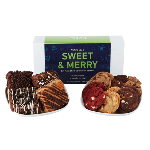 Gift box of 10 assorted cookies and brownies.... from ASI 71685 Midnite Snax®