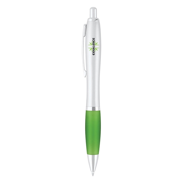 Two Tone Rainbow Curvy Plunge Action Pen... from ASI 31517 Admart Products / Admart Line