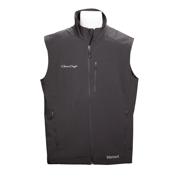Marmot® embroidered men's approach vest. Available in S-XL.... from ASI 44900 NC Custom (CI/Lanco)