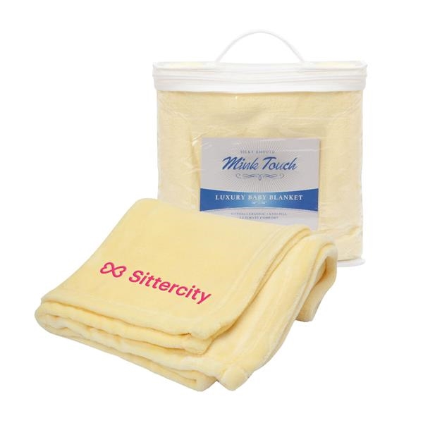 mink touch luxury baby blanket