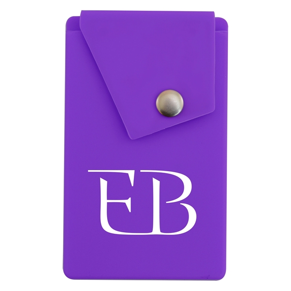 Smartphone snap pocket made of silicone with a stand for a... from ASI 44900 NC Custom (CI/Lanco)