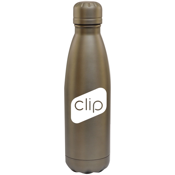 17 oz. stainless steel bottle with lid and vacuum insulation; offered... from ASI 44900 NC Custom (CI/Lanco) / Lanco