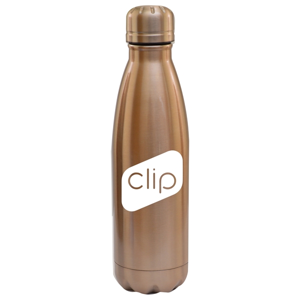 17 oz. stainless steel bottle with lid and vacuum insulation; offered... from ASI 44900 NC Custom (CI/Lanco) / Lanco