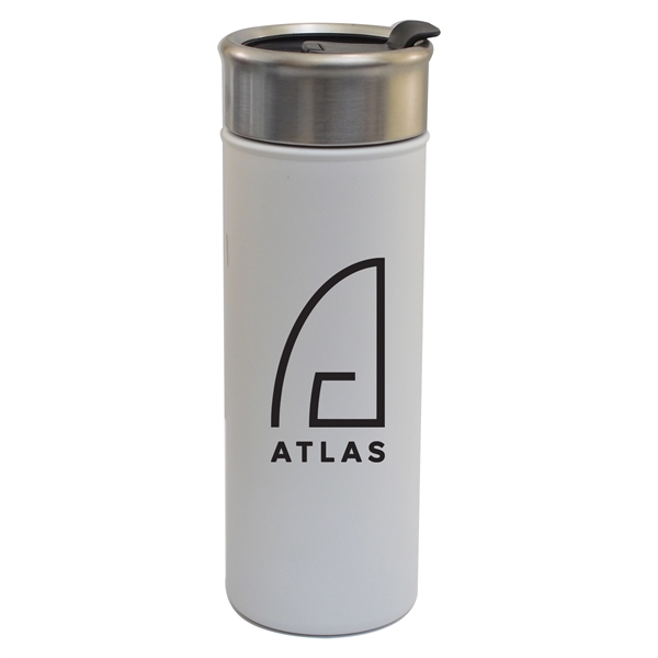 18 oz. tumbler with flip closure lid and vacuum insulation;... from ASI 44900 NC Custom (CI/Lanco) / Lanco