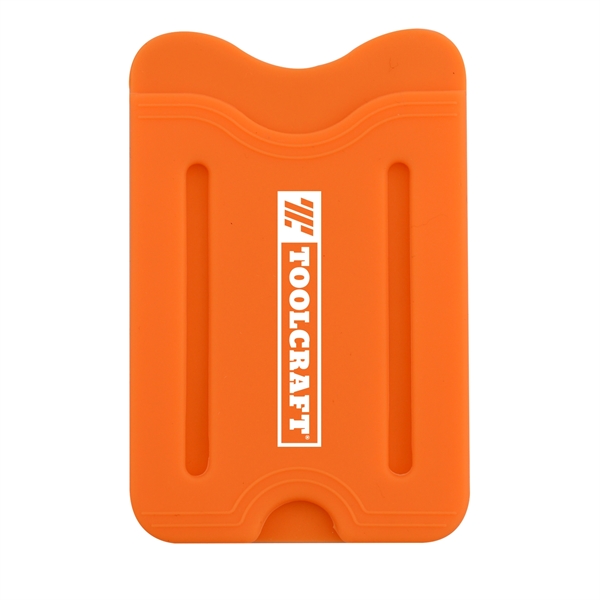 Phone wallet made of silicone with a finger slot for a... from ASI 44900 NC Custom (CI/Lanco)