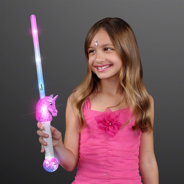Light Stick Unicorn Party Wand; Blank and Imprint pricing... from ASI 34194 ALightPromos