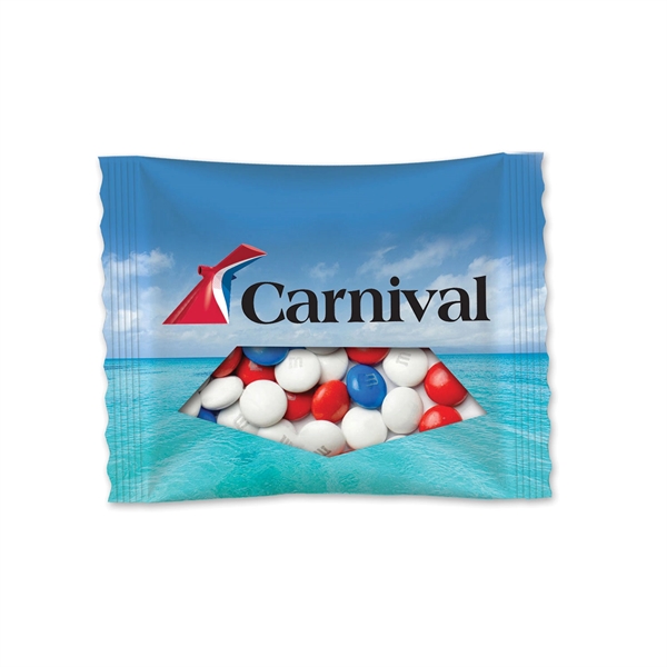 Full-color custom printed pack filled with 3/4 oz. of candy coated... from ASI 44900 NC Custom (CI/Lanco) / Chocolate Inn