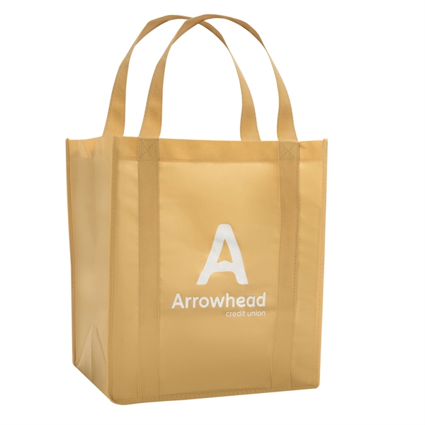 Jumbo sized tote bag made of reusable 80 GSM non-woven PP... from ASI 44900 NC Custom (CI/Lanco) / Lanco