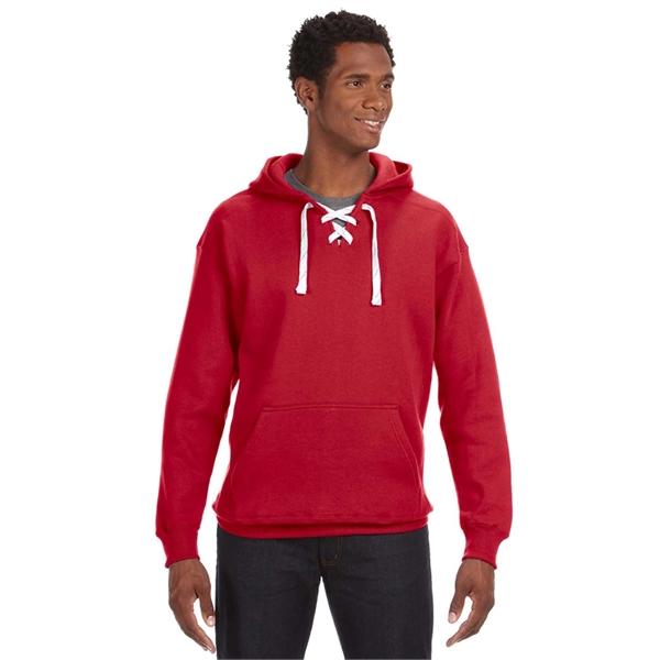 J America adult sport lace hooded sweatshirt.... from ASI 34063 alphabroder
