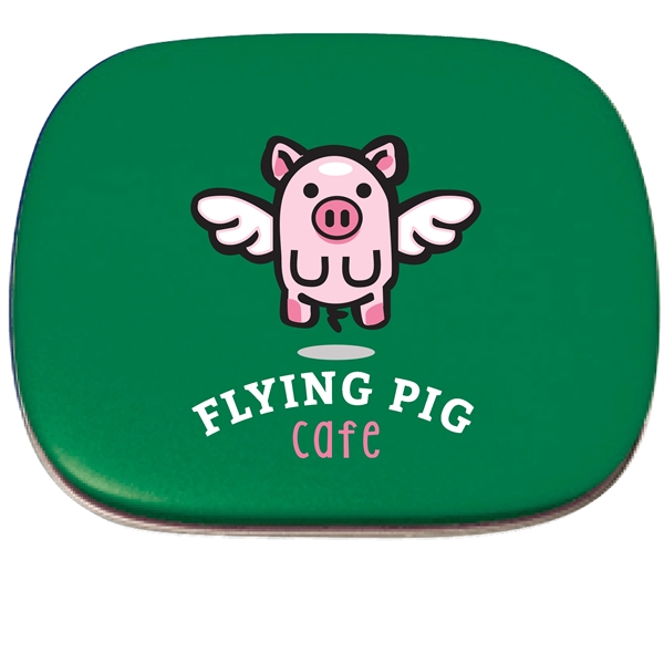 2.5" x 3.875" full-color promotional booklet with tin of breath mints.... from ASI 90807 Tekweld